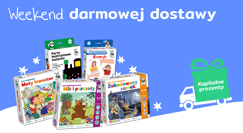 Darmowa dostawa - sklep KapitanNauka.pl